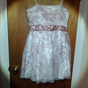 Strapless Sparkly Dress